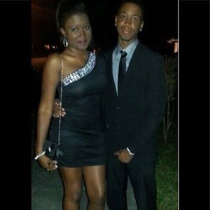 Teen black Party Dress